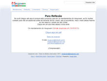 Tablet Screenshot of meujovem.com